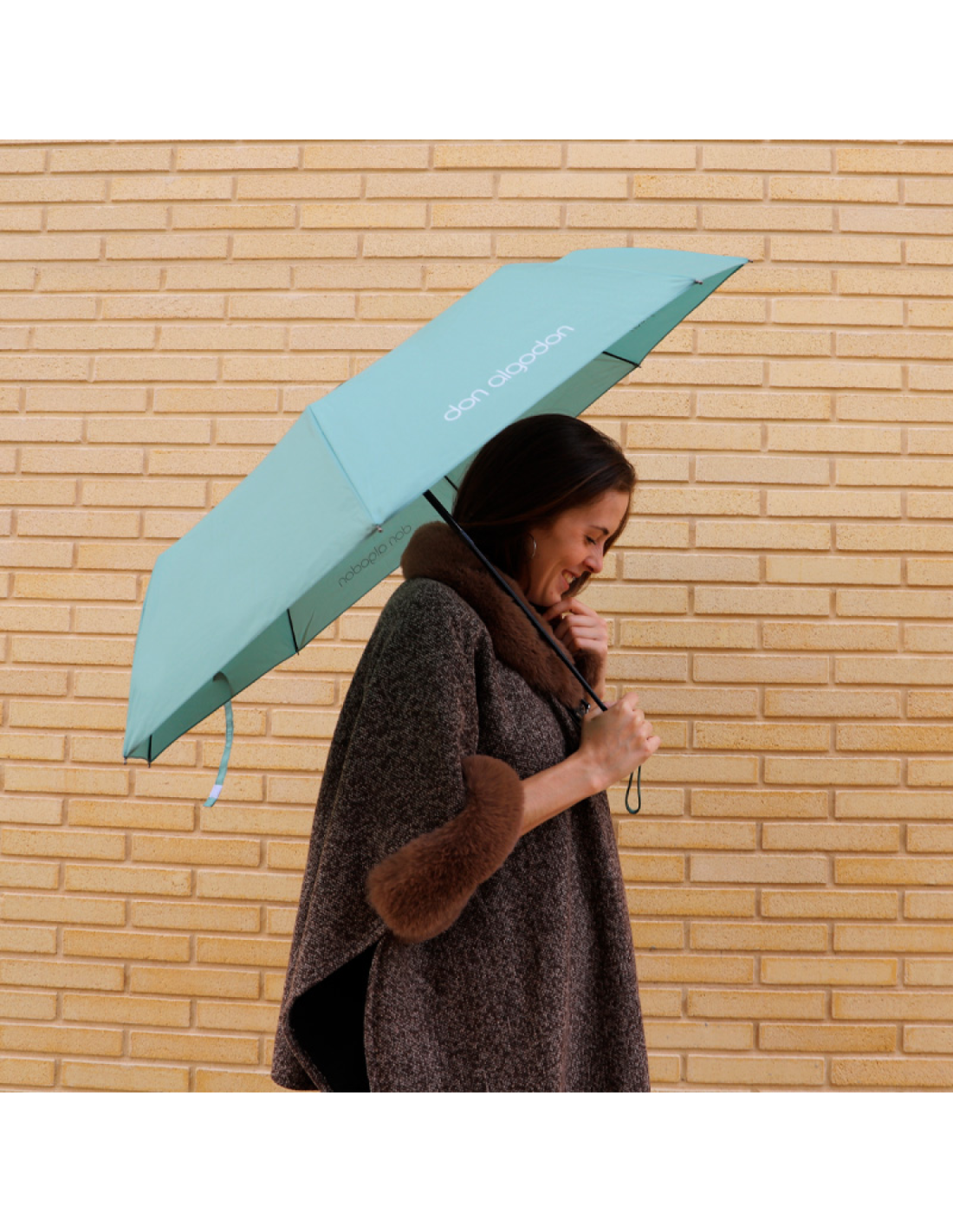 PARAGUAS DON ALGODÓN VERDE