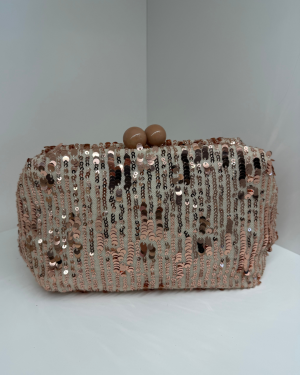 BOLSO FIESTA ORO ROSA
